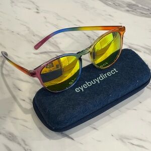 Eye Buy Direct Power Mirrored Sunglasses